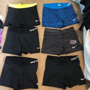 Nike Spandex Shorts Bundle!